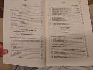 Índices Derechos reales y derecho hipotecario