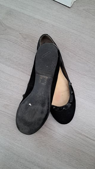 Bailarinas negras talla 38