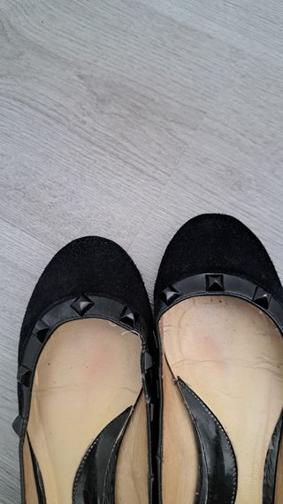 Bailarinas negras talla 38