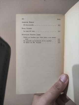 Antología de cuentos de terror volumen 2