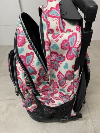 Mochila Totto con ruedas para niña