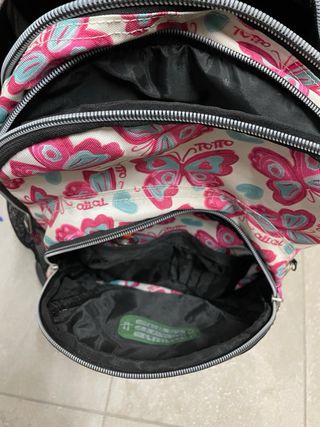 Mochila Totto con ruedas para niña