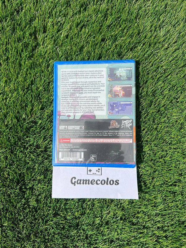 Nova-111 PS Vita Nuevo y Precintado Limited Run