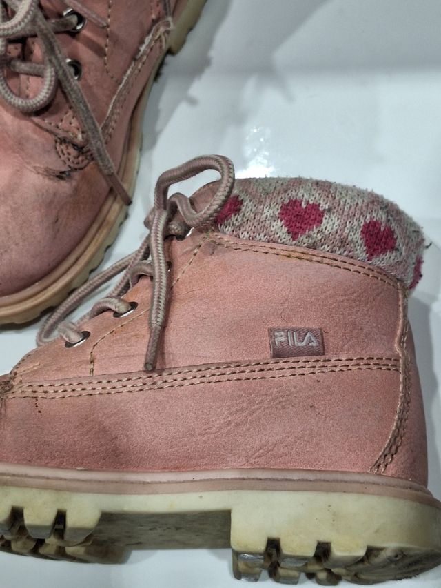 Botas para niña color rosa