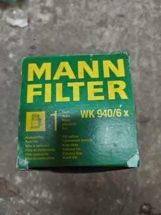 Filtro combustible Mann WK940/6