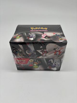 Mini Tin Sigillato Pokémon Fuoco Bianco Luce Nera