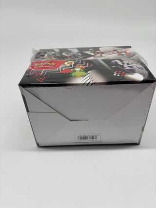 Mini Tin Sigillato Pokémon Fuoco Bianco Luce Nera