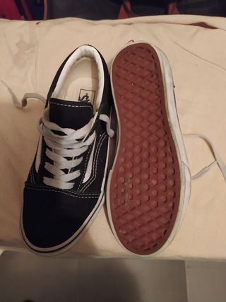 Zapatillas Vans Niña Talla 34 Poco Uso