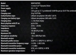 JBL Wave 300 TWS Auricolari Bluetooth