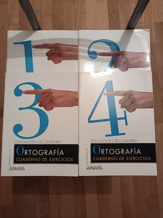 Ortografía 1, 2, 3, 4 Secundaria 
