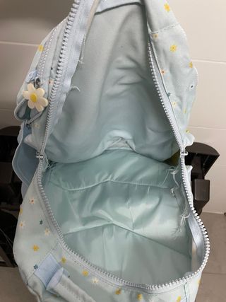Mochila escolar niña flores