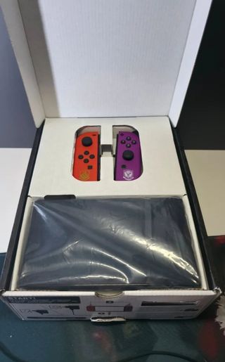 Nintendo Switch OLED Edición Pokémon Scarlata & Pú
