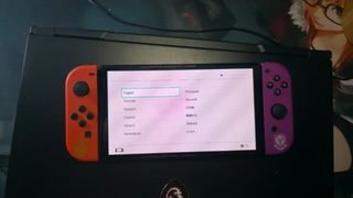 Nintendo Switch OLED Edición Pokémon Scarlata & Pú
