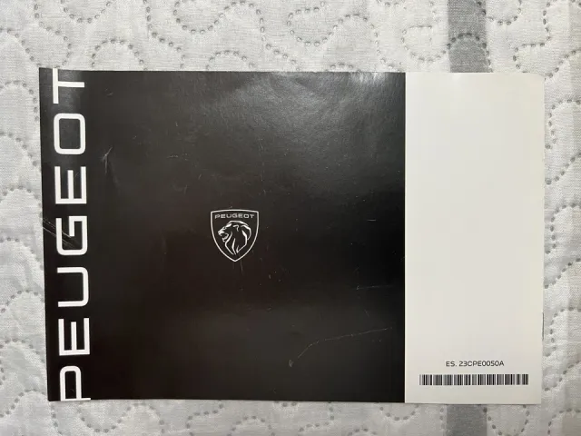 Libretto di servizio PEUGEOT Ref. È 23CPE0050A