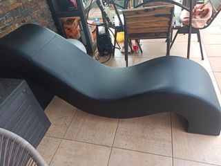 Sillón Tantra Negro Piel Sintética