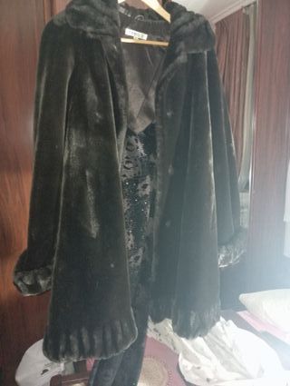 Abrigo de señora marrón