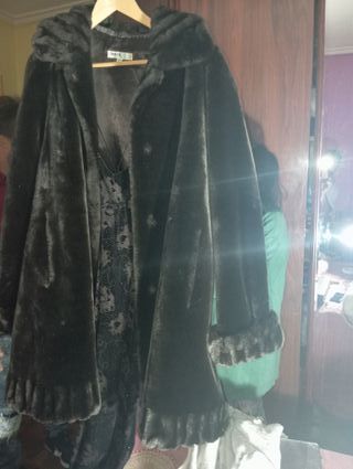 Abrigo de señora marrón