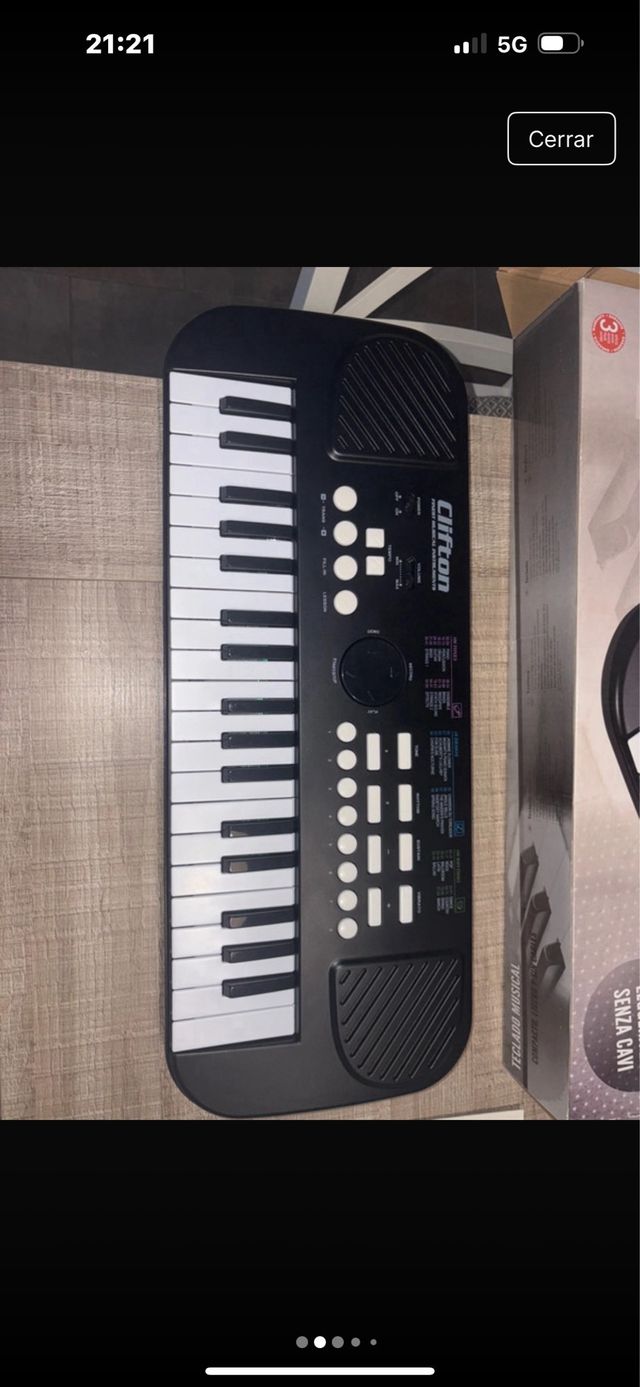 Teclado Musical Clifton 37 Teclas