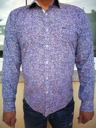 Camisa de hombre estampada