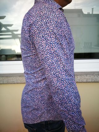Camisa de hombre estampada