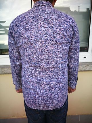 Camisa de hombre estampada