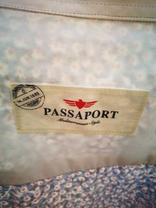 Camisa de hombre estampada