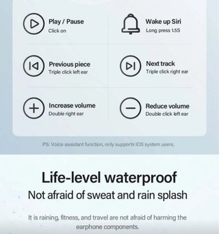 Auricolari Lenovo Thinkplus LP40 Bianchi