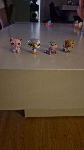 Lote 4 Muñecos Little Pet Shop