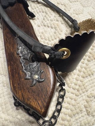 Fionda Medievale Legno e Metallo