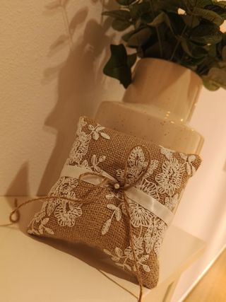 Cojín para Anillos de Boda