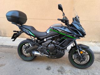 Kawasaki Versys 650 Negra y Verde