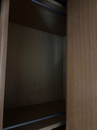 Cómoda archivador madera con cristal