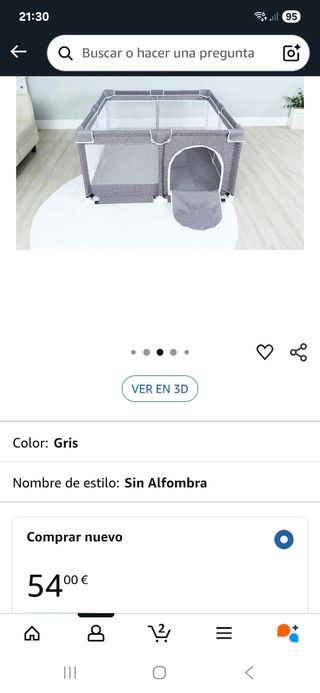 Parque infantil con suelo incluido de goma EVA