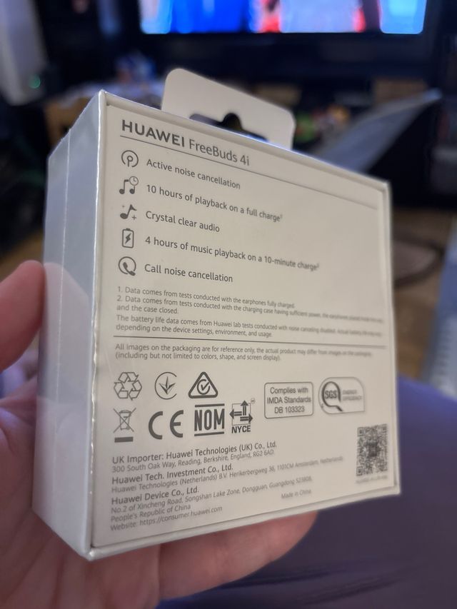 HUAWEI FreeBuds 4i Rojos Precintados