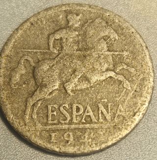 Moneda España 10 cts 1947