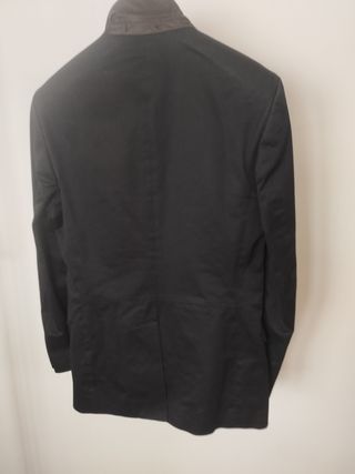 Traje Americana Hombre Negro
