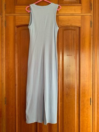Vestido largo azul
