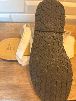 Sandalias Sfera Niña Talla 35 Blancas