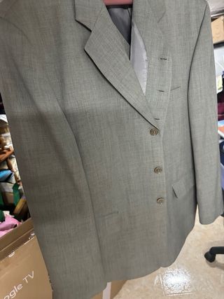Traje Ferratti Hombre Gris chaqueta y chaleco
