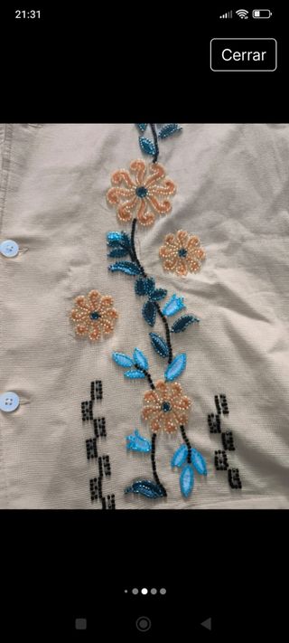 Traje Venroy Amarillo Flores