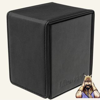 Mtg Deck Box Ultra Pro Alcove Flip Black