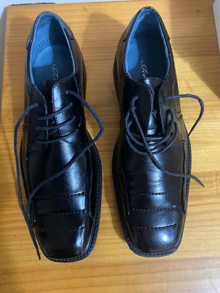 Zapatos de vestir hombre negros talla 44