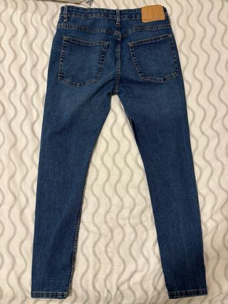Pantalones vaqueros 
 azules
