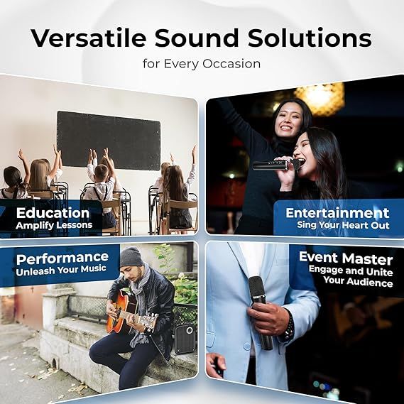 Amplificador de Voz inalámbrico con micrófono