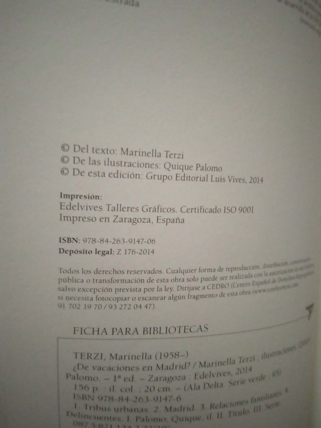 ¿De vacaciones en Madrid? (Ala Delta Verde / Ha...