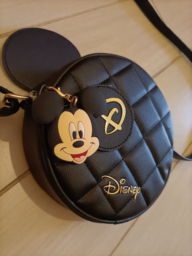 Tracolla Disney Mickey Mouse nera