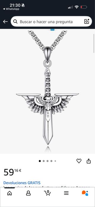 Collar de plata 2,5mm