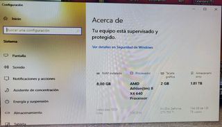 PC Sobremesa AMD Athlon II X4 640 T 3.00 GHz