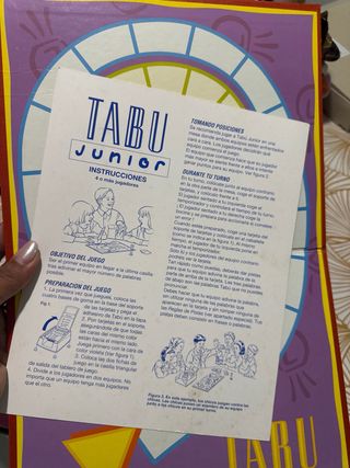 Juego de mesa Tabú Junior