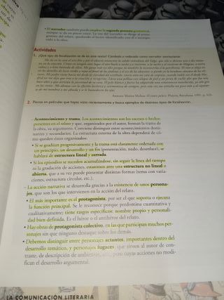 Lengua Castellana y literatura 1 bachillerato 